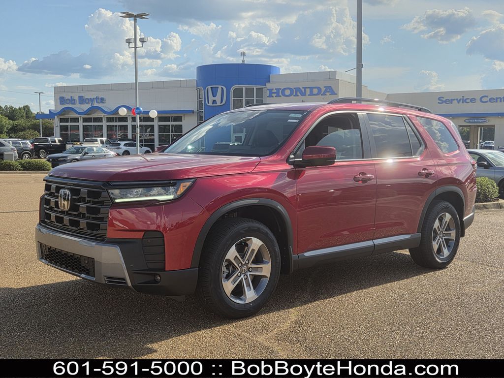 Radiant Red 2026 Honda Pilot SUV / Crossover Front-Wheel Drive Automatic