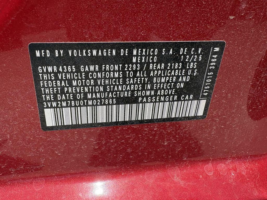 2026 Volkswagen Jetta GLI 2.0T Autobahn Red at DeMontrond Auto Country