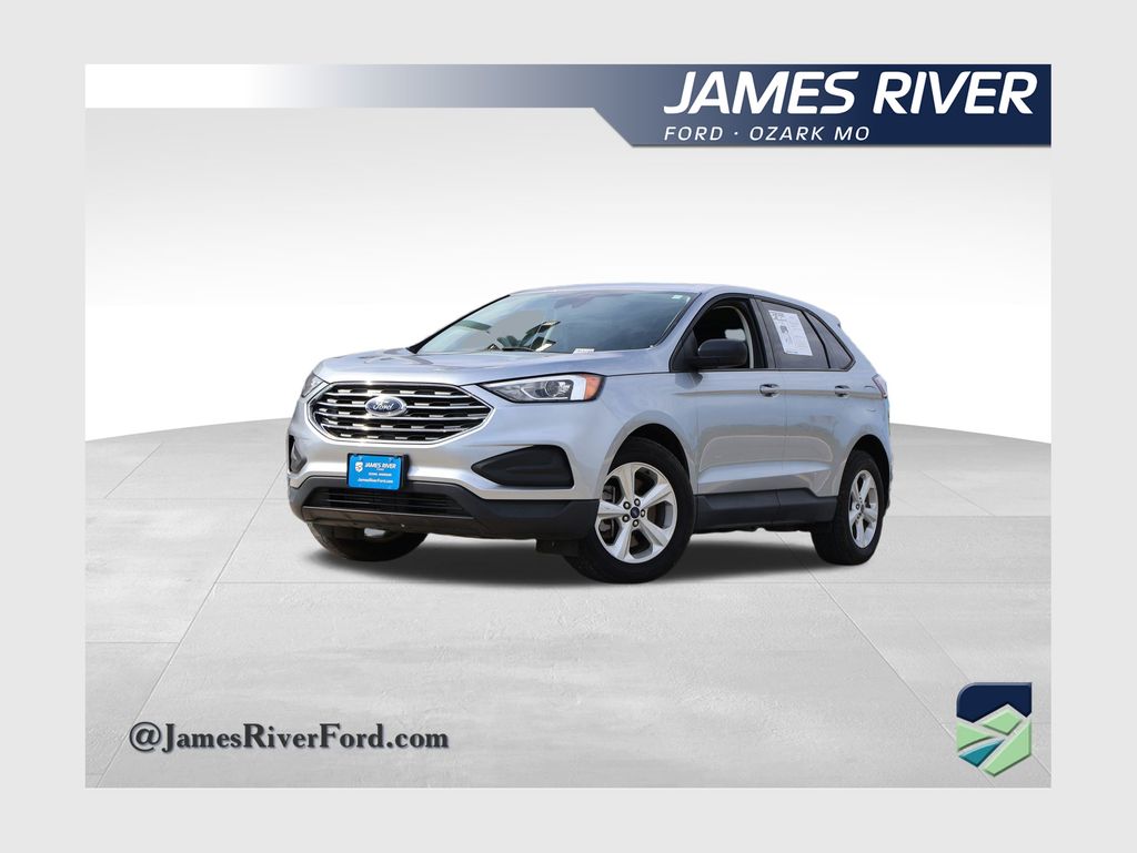 Silver Metallic 2022 Ford Edge SUV / Crossover All-Wheel Drive 8-Speed Automatic