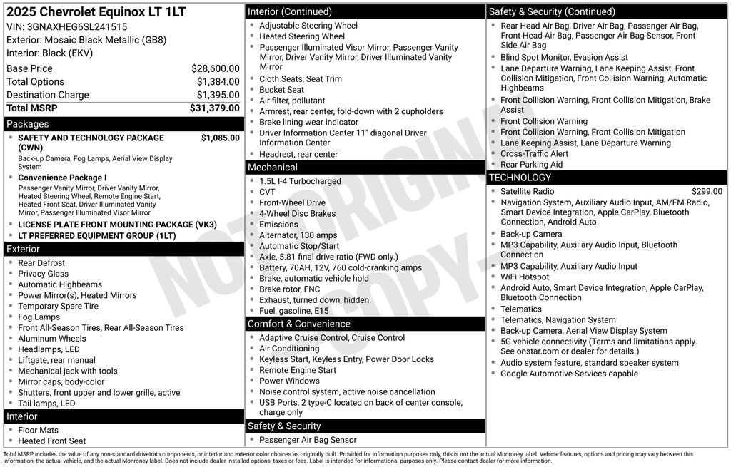 Used 2025 Chevrolet Equinox SUV