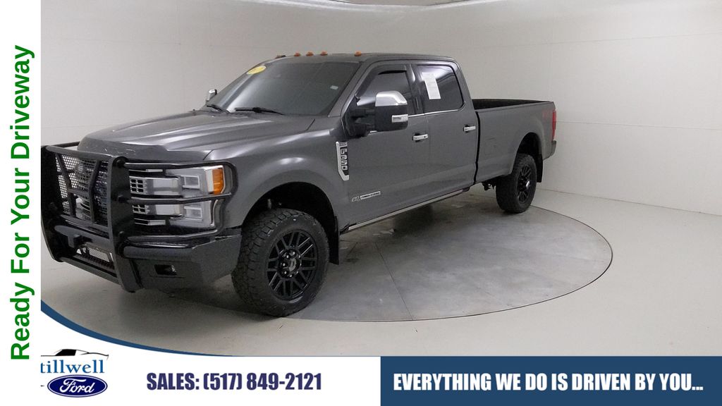 Gray (Magnetic) 2017 Ford F-350 Super Duty Pickup Truck Four-Wheel Drive 6-Speed Automatic
