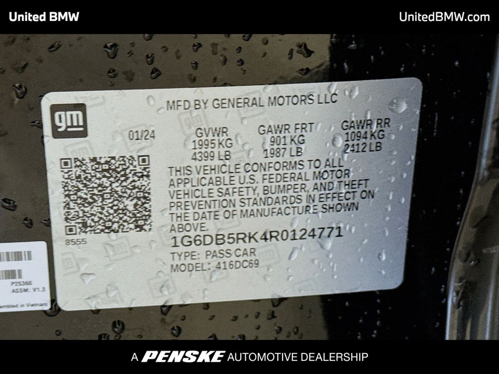 Thumbnail: 2024 Cadillac CT4 - 14