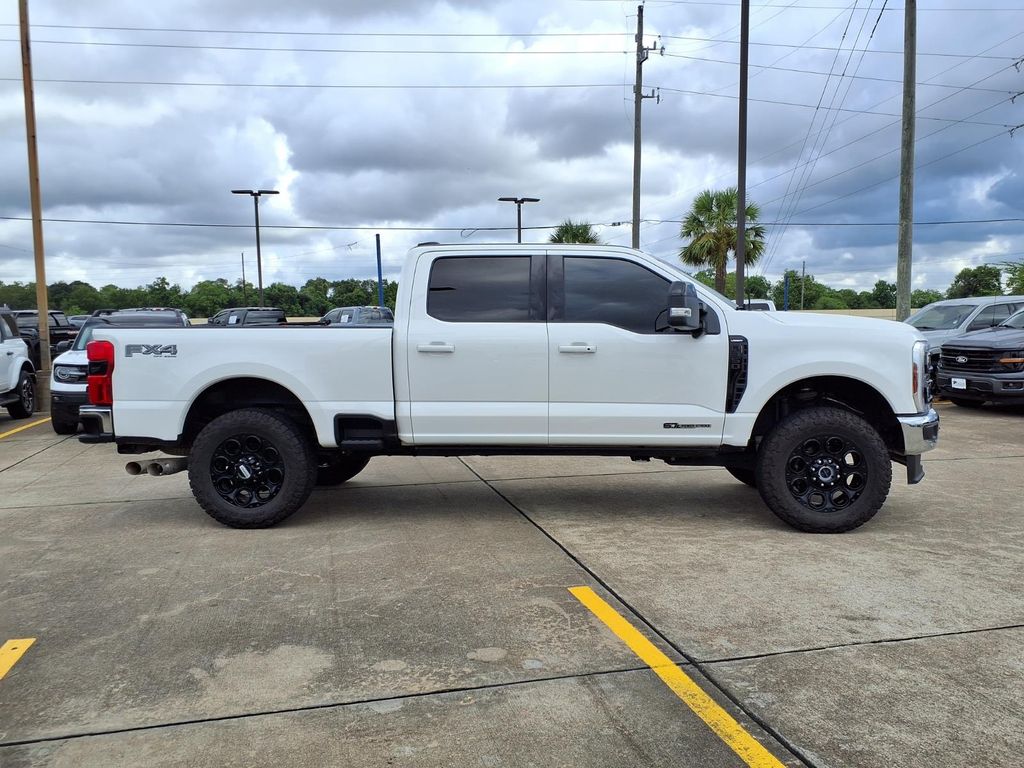 2024 Ford F-350SD Lariat White at Central Houston Nissan