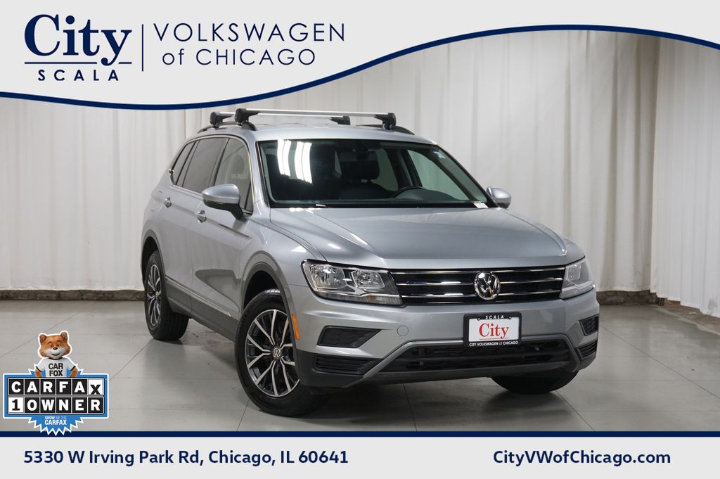 Pyrite Silver Metallic 2020 Volkswagen Tiguan SE 4Motion SUV / Crossover All-Wheel Drive 8-Speed Automatic