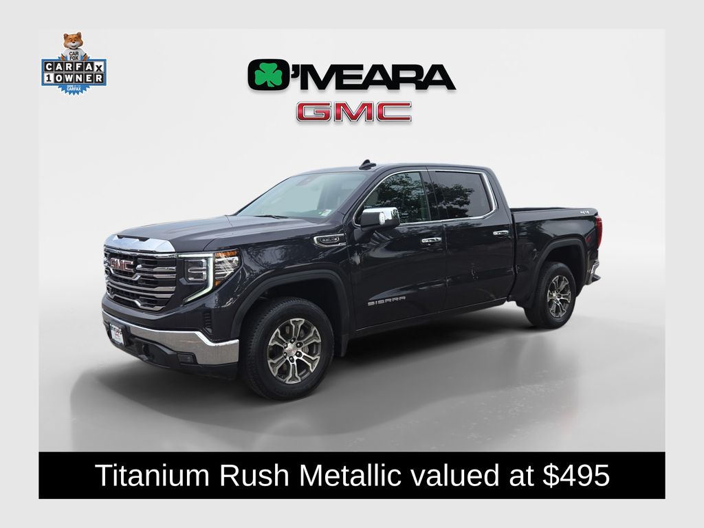 Titanium Rush Metallic 2025 GMC Sierra 1500 Pickup Truck Four-Wheel Drive Automatic