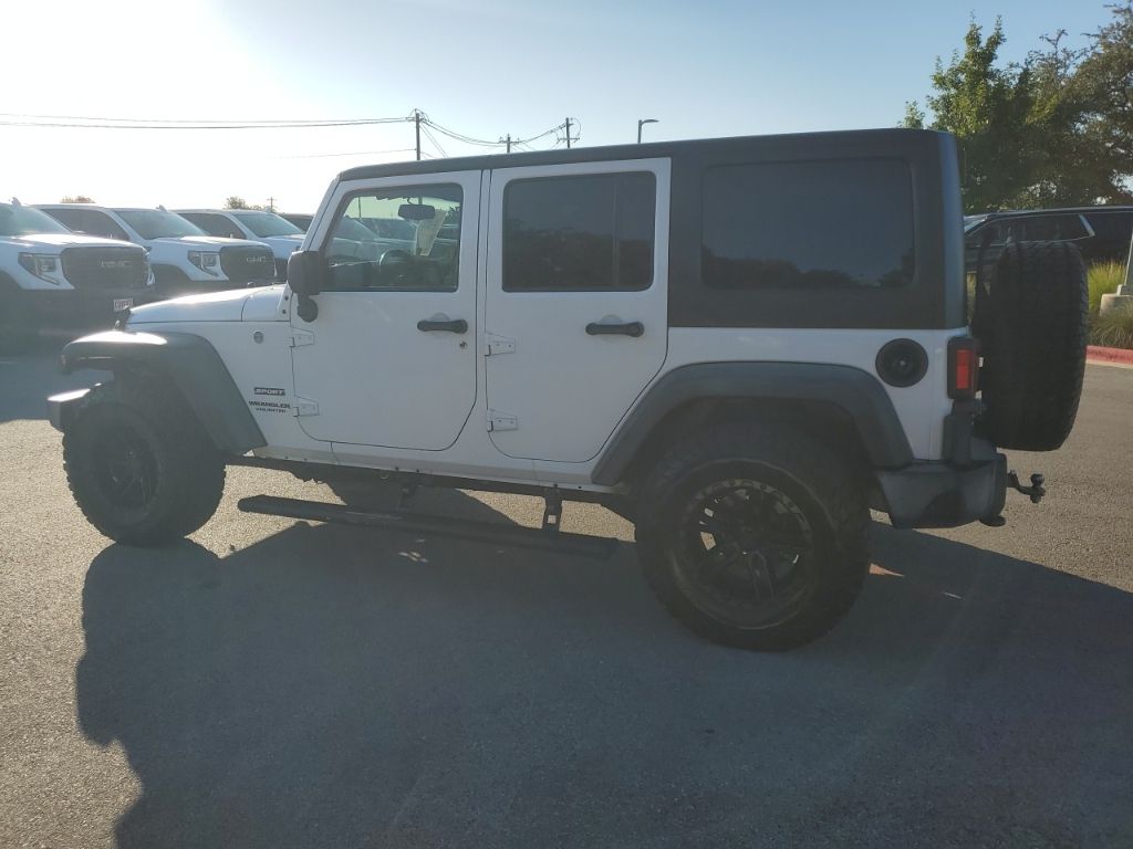Used Car 2016 Jeep Wrangler  Unlimited Sport For Sale Under $20,000 In Austin, Texas