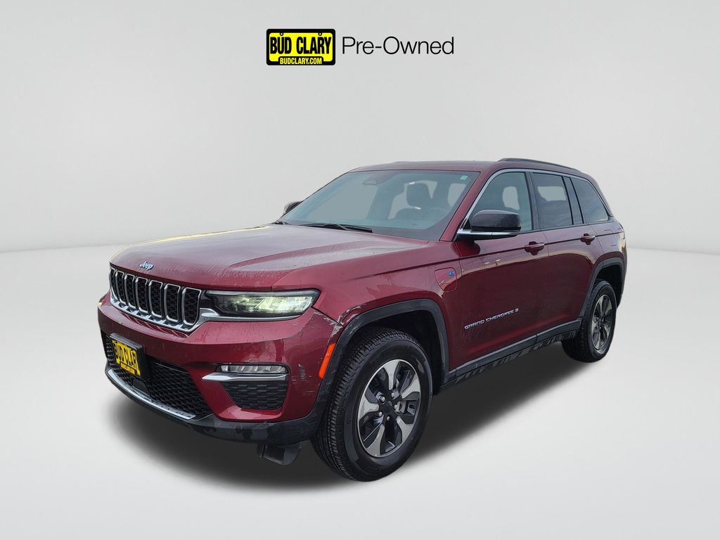 Velvet Red Pearlcoat 2024 Jeep Grand Cherokee 4xe 4WD SUV / Crossover Four-Wheel Drive 8-Speed Automatic