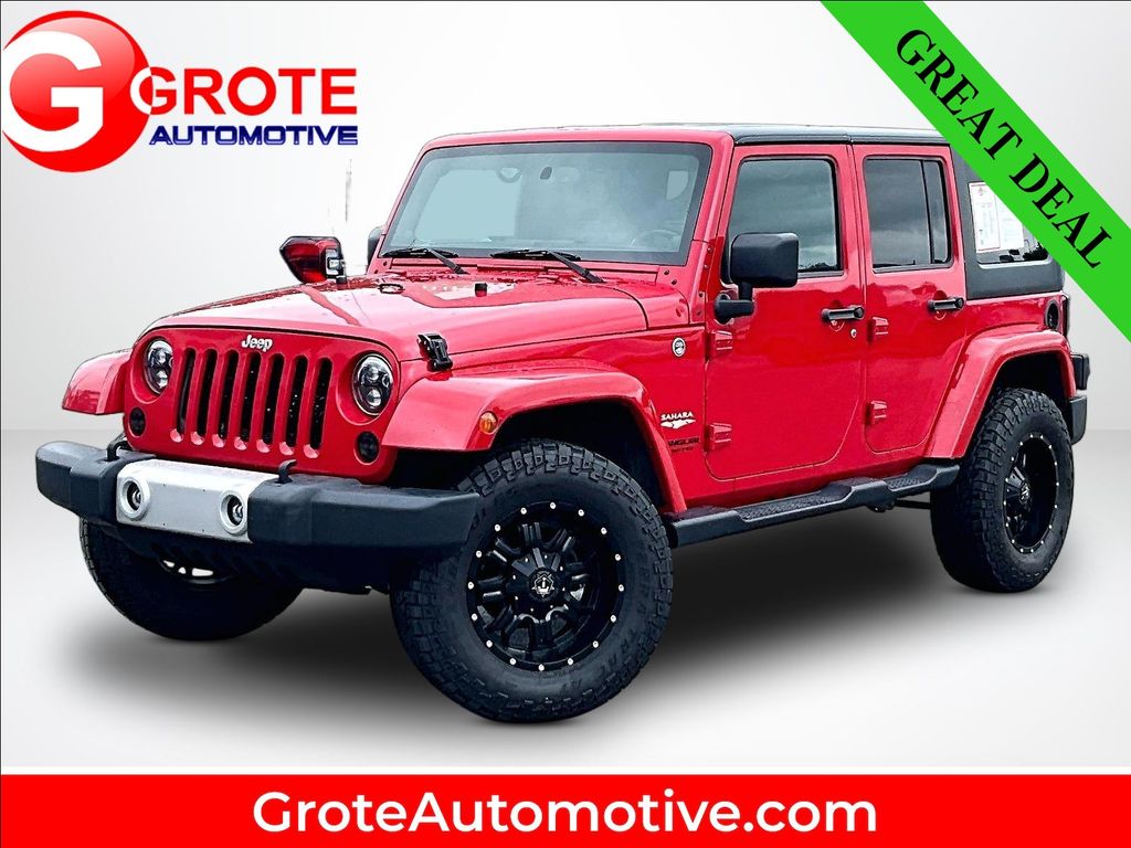 Flame Red Clearcoat 2013 Jeep Wrangler SUV / Crossover Four-Wheel Drive 5-Speed Automatic