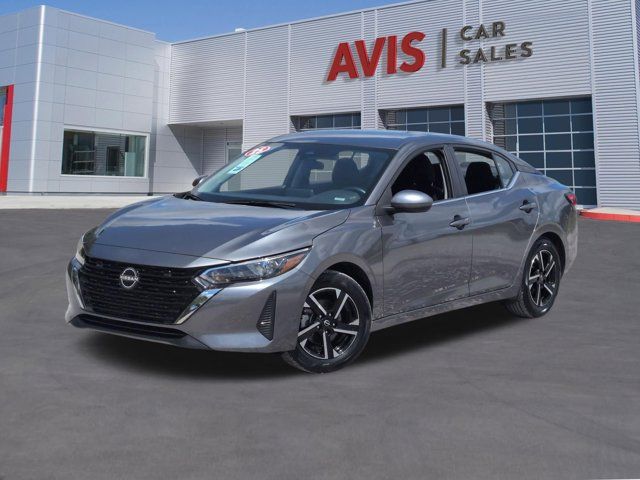 Gray (Gun Metallic) 2025 Nissan Sentra SV FWD Sedan Front-Wheel Drive Continuously Variable Transmission