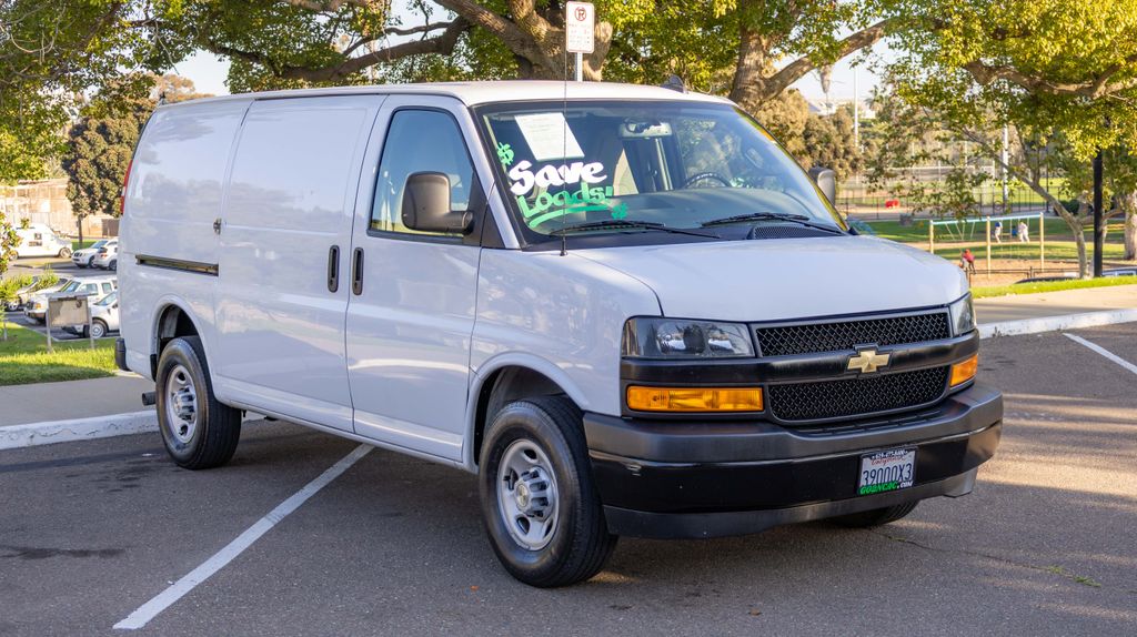 Used 2023 Chevrolet Express 2500 Work Van 3D Cargo Van