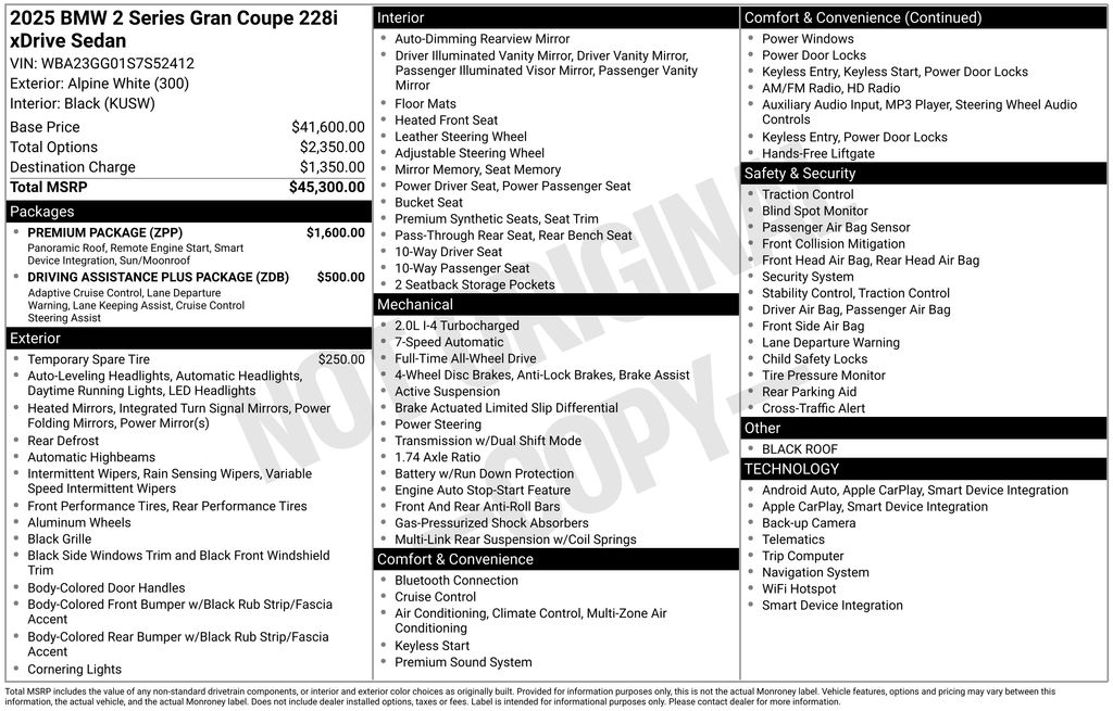 2025 BMW 2 Series 228 xDrive Gran Coupe - 5