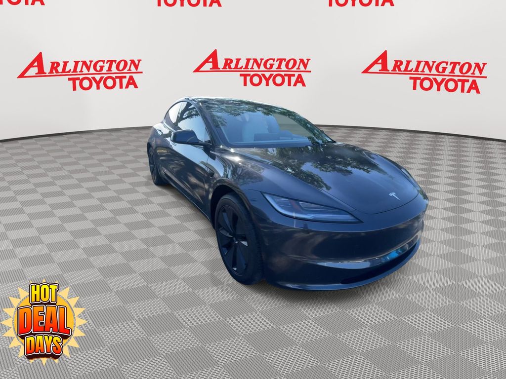 Used 2025 Tesla Model 3 Long Range with VIN 5YJ3E1EA4SF015918 for sale in Jacksonville, FL