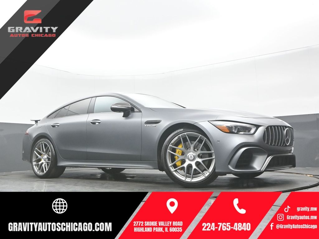 designo Selenite Gray Magno 2021 Mercedes-Benz AMG GT Coupe All-Wheel Drive 9-Speed Automatic