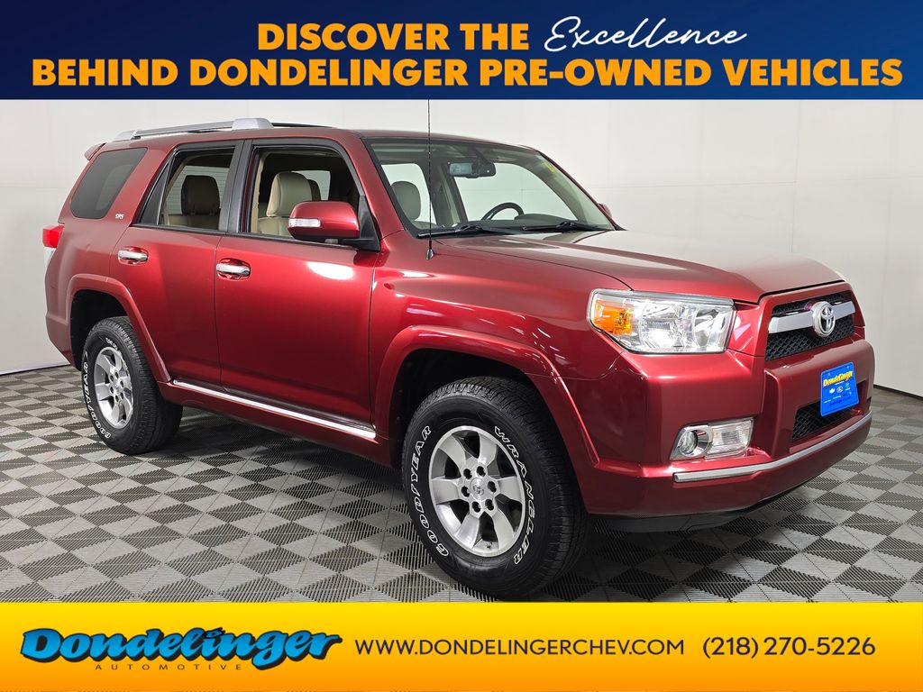 Salsa Red Pearl 2012 Toyota 4Runner SR5 4WD SUV / Crossover Four-Wheel Drive 5-Speed Automatic Overdrive
