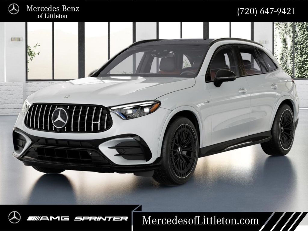 MANUFAKTUR Moonlight White Metallic 2026 Mercedes-Benz GLC AMG GLC 43 4MATIC SUV / Crossover All-Wheel Drive 9-Speed Automatic
