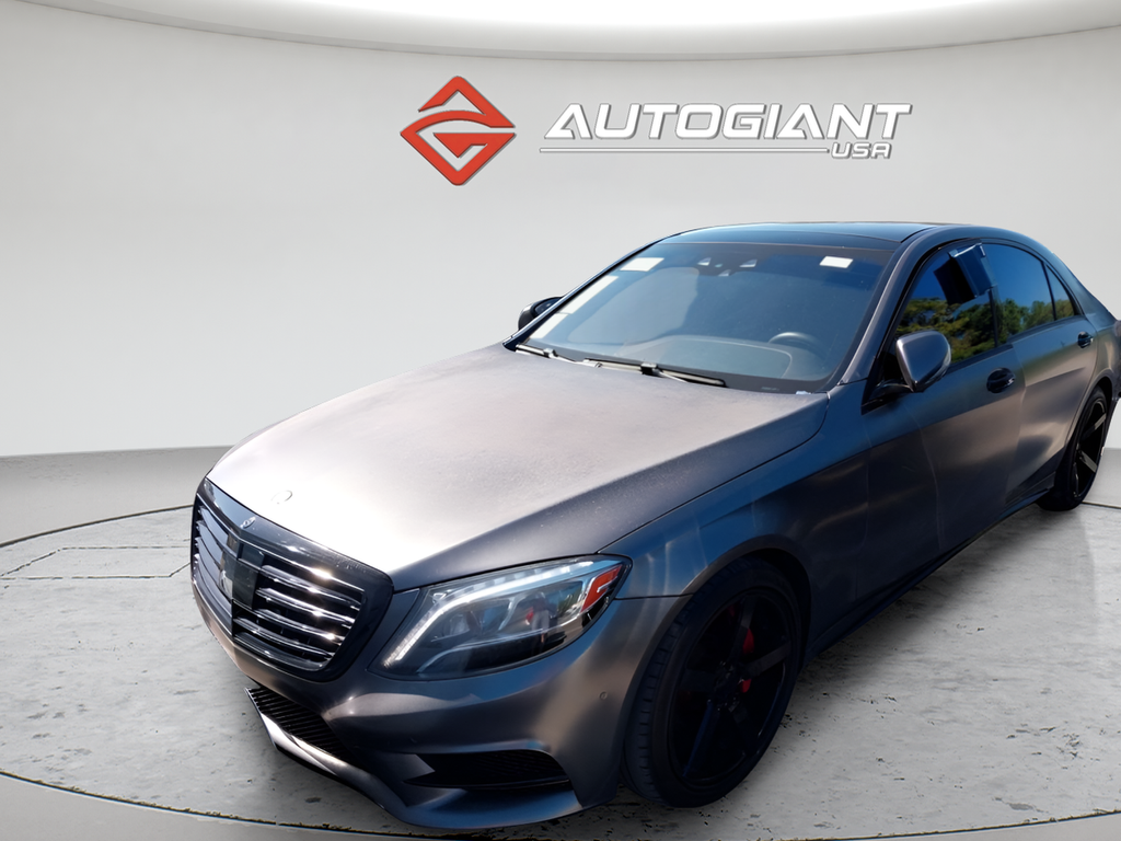 Gray 2017 Mercedes-Benz S-Class S 550 Sedan Sedan Rear-Wheel Drive 9-Speed Automatic