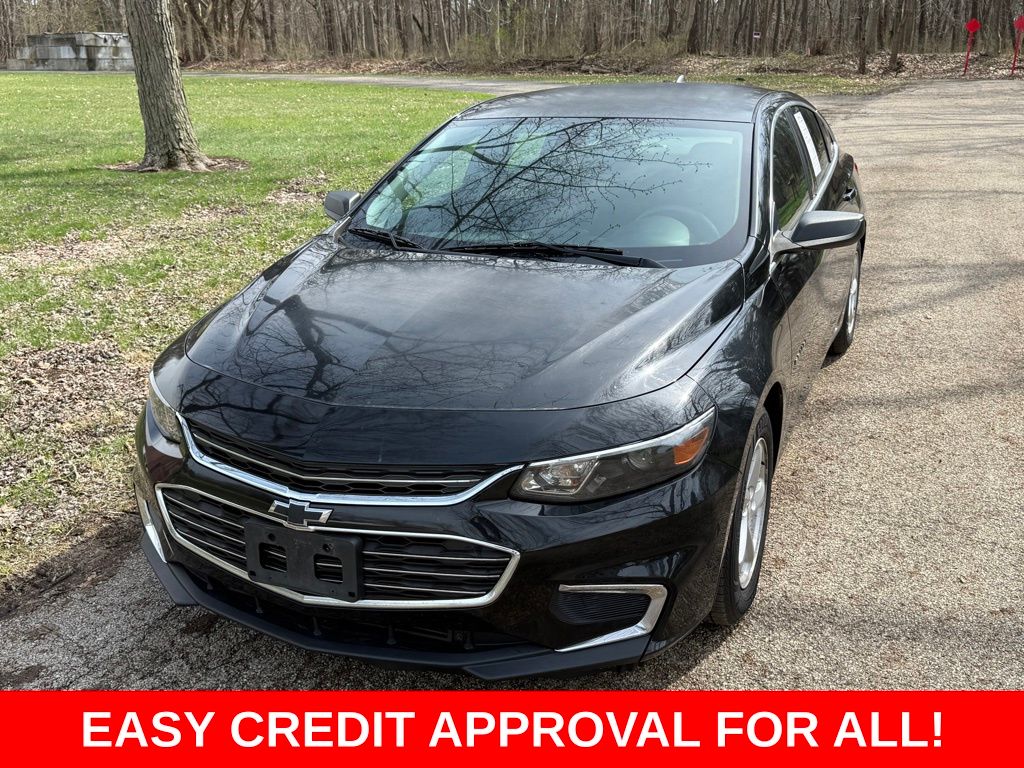 Mosaic Black Metallic 2016 Chevrolet Malibu LS FWD Sedan Front-Wheel Drive 6-Speed Automatic