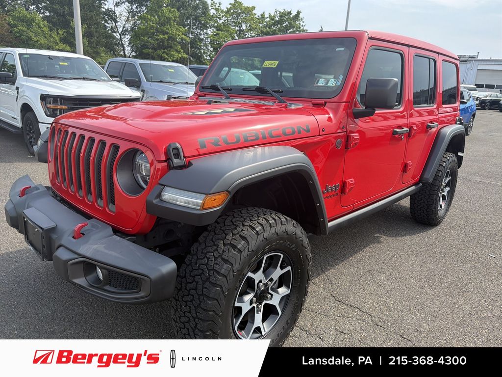 Firecracker Red Clearcoat 2022 Jeep Wrangler SUV / Crossover Four-Wheel Drive 8-Speed Automatic