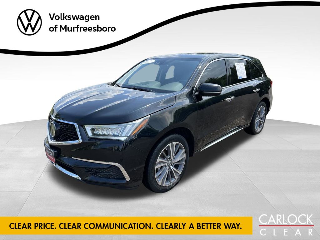 Black Copper Pearl 2018 Acura MDX SUV / Crossover Front-Wheel Drive 9-Speed Automatic