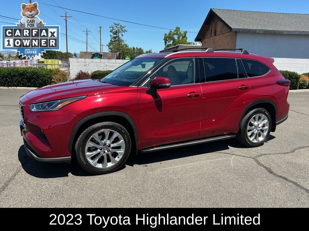 Pearl 2023 Toyota Highlander SUV / Crossover All-Wheel Drive 8-Speed Automatic