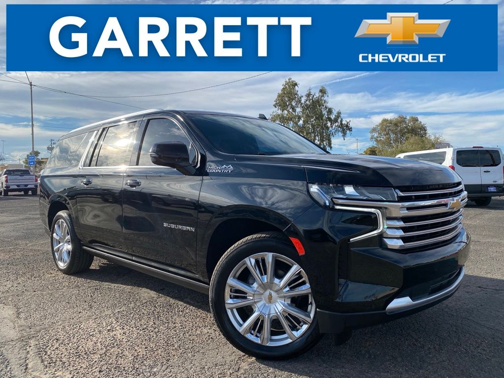 Black 2022 Chevrolet Suburban SUV / Crossover Four-Wheel Drive