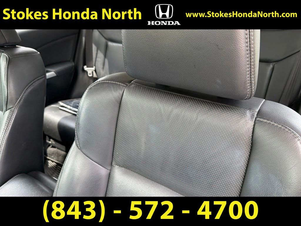 2015 Honda CR-V EX-L White at Stokes Honda North