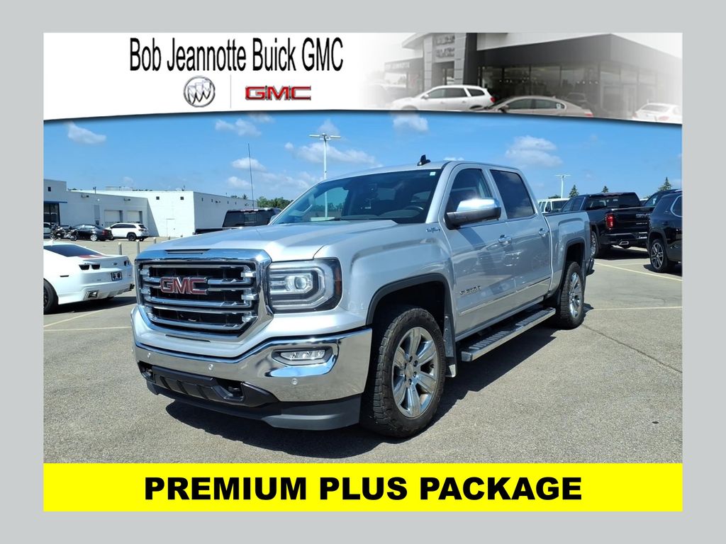 Quicksilver Metallic 2016 GMC Sierra 1500 Pickup Truck Four-Wheel Drive 8-Speed Automatic Overdrive