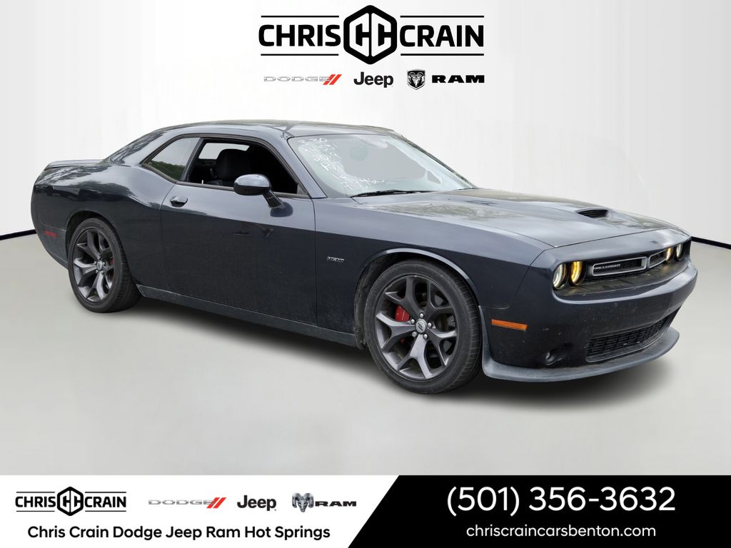 Gray (Maximum Steel Metallic Clearcoat) 2019 Dodge Challenger R/T RWD Coupe Rear-Wheel Drive 8-Speed Automatic