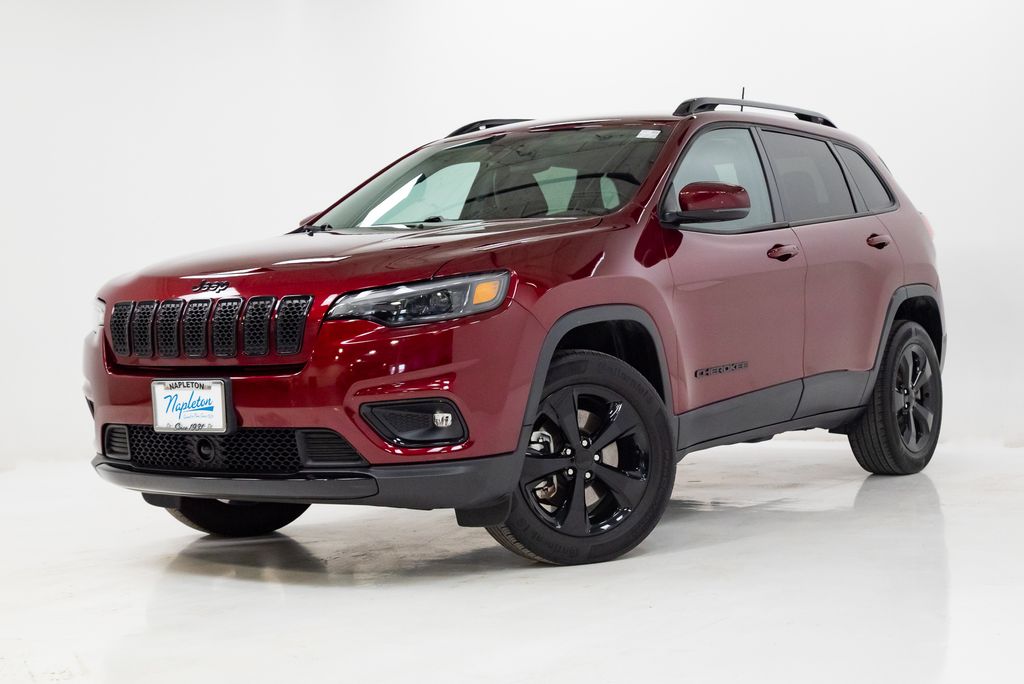 Velvet Red Pearlcoat 2021 Jeep Cherokee Altitude 4WD SUV / Crossover Four-Wheel Drive 9-Speed Automatic