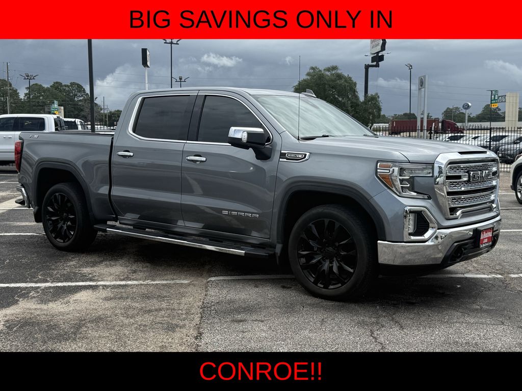 2019 GMC Sierra 1500 SLT Gray at Bayway Cadillac of The Woodlands