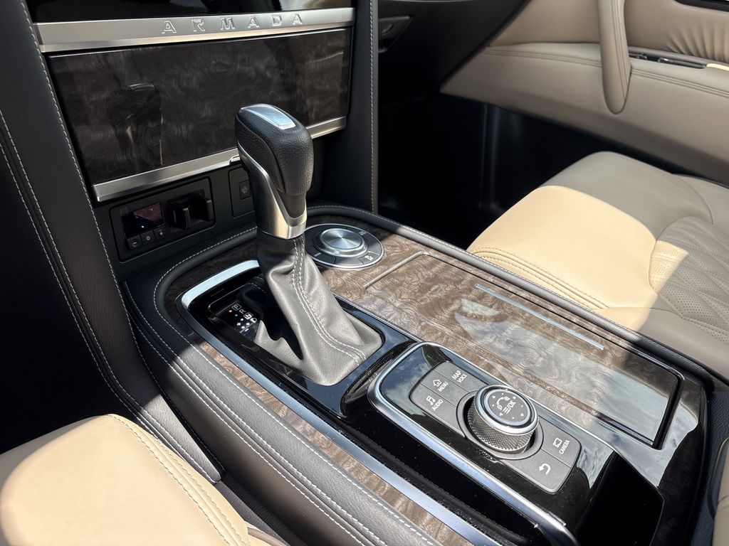 2023 Nissan Armada Platinum White at Central Houston Nissan