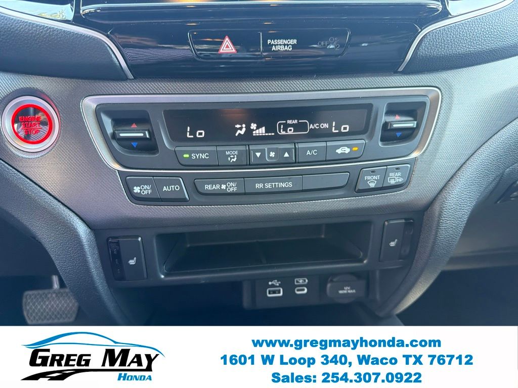 2025 Honda Ridgeline RTL White at Greg May Honda
