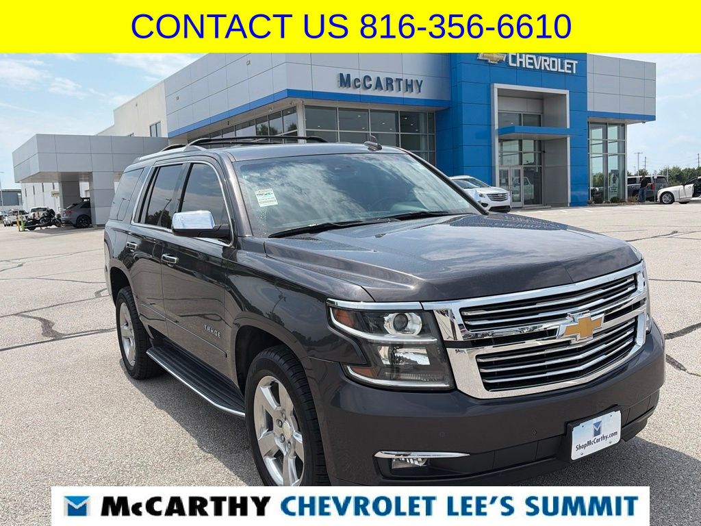 Gray (Tungsten Metallic) 2018 Chevrolet Tahoe SUV / Crossover Four-Wheel Drive 6-Speed Automatic Overdrive