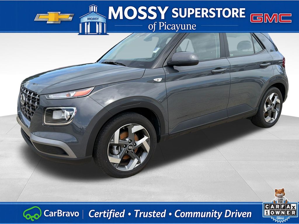 Ecotronic Gray 2025 Hyundai Venue SEL FWD SUV / Crossover Front-Wheel Drive Continuously Variable Transmission