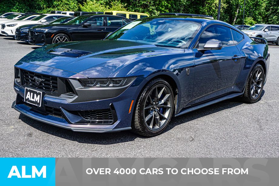 Used 2024 Blue Ford Dark Horse image 3