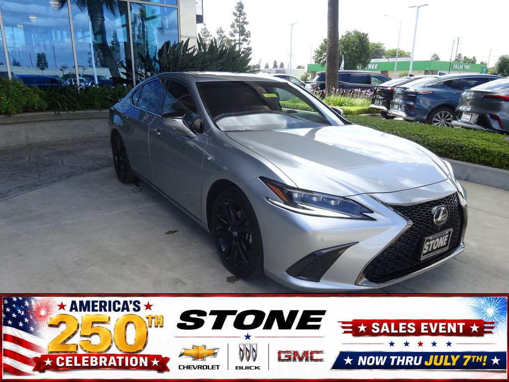 Iridium 2023 Lexus ES Sedan Front-Wheel Drive 8-Speed Automatic