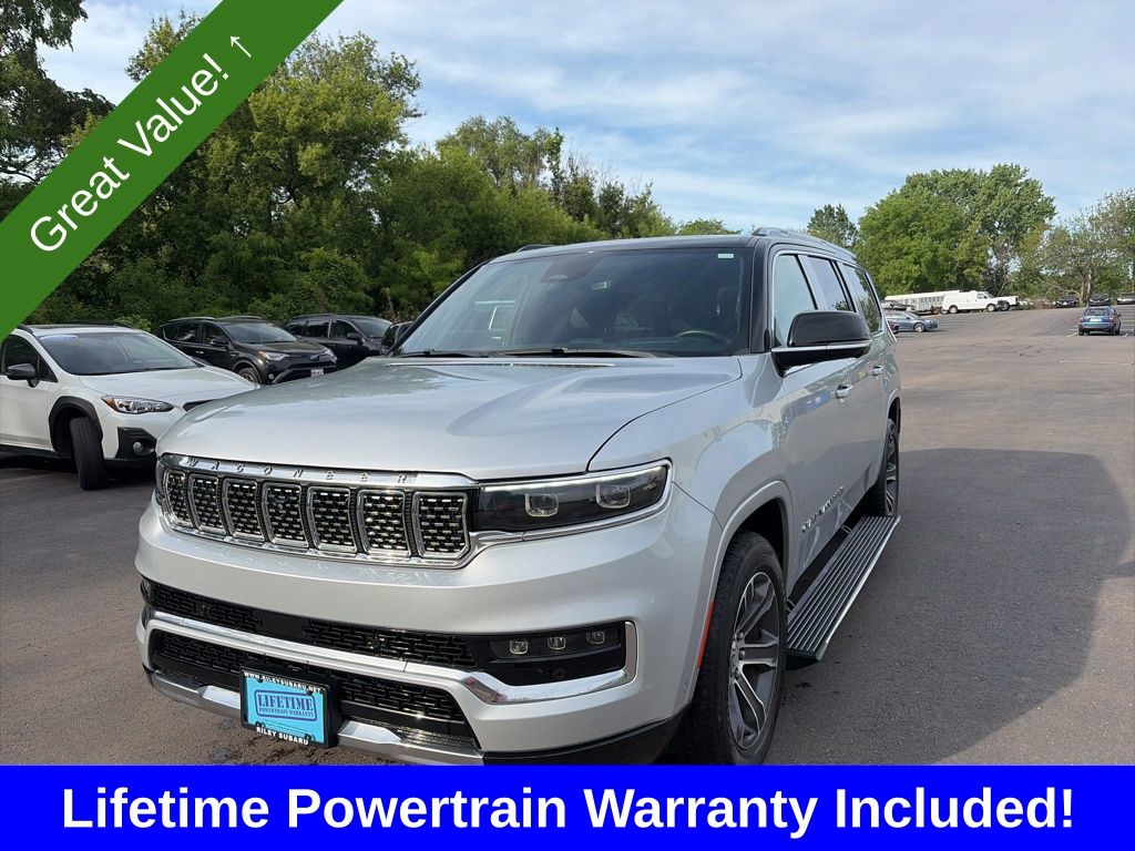 Silver Zynith 2024 Jeep Grand Wagoneer L SUV / Crossover Four-Wheel Drive 8-Speed Automatic