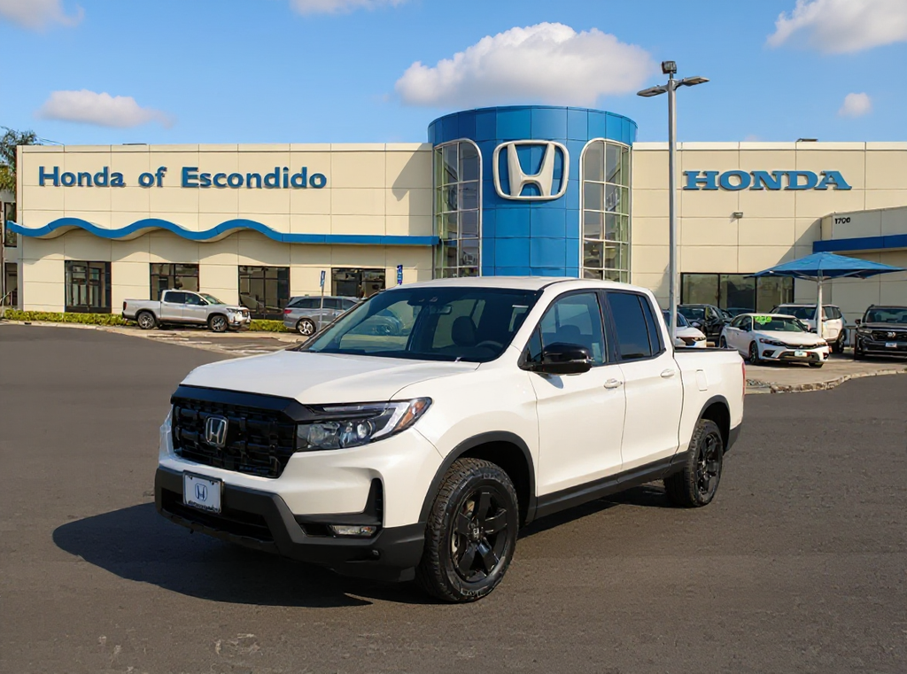Platinum White Pearl 2026 Honda Ridgeline Pickup Truck All-Wheel Drive 9-Speed Automatic