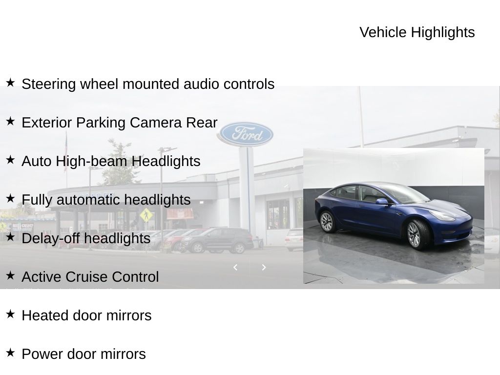 2023 Tesla Model 3 Rear-Wheel Drive