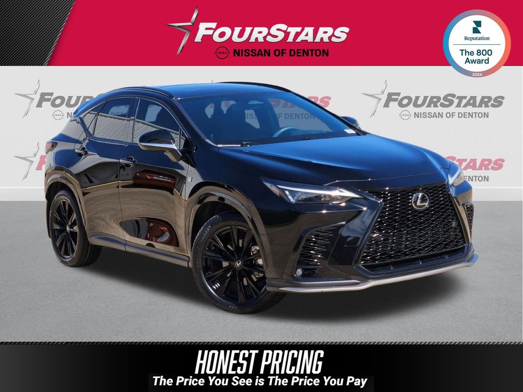 Black (Obsidian) 2024 Lexus NX 350 F SPORT Handling AWD SUV / Crossover All-Wheel Drive 8-Speed Automatic