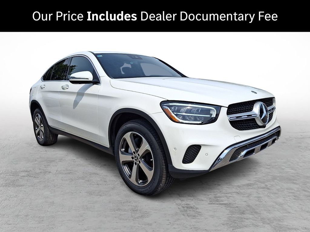 Polar White 2022 Mercedes-Benz GLC SUV / Crossover All-Wheel Drive 9-Speed Automatic