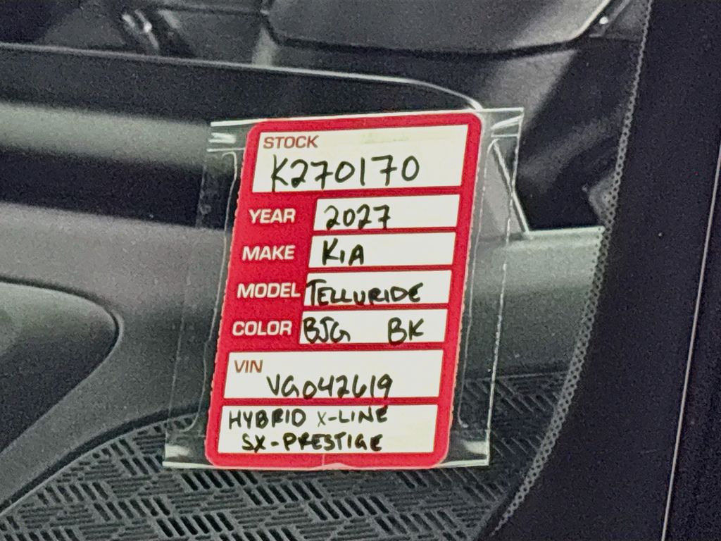 2027 Kia Telluride Hybrid X-Line SX Prestige