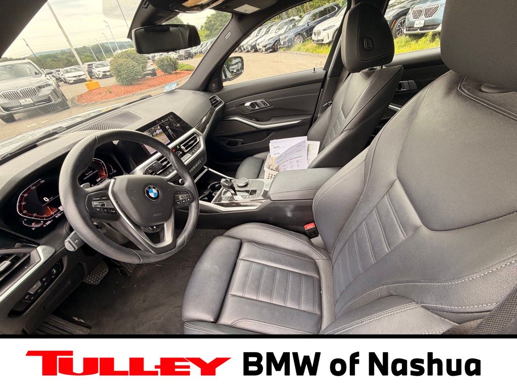 Glacier Silver Metallic 2019 BMW 3 Series Sedan All-Wheel Drive 8-Speed Automatic
