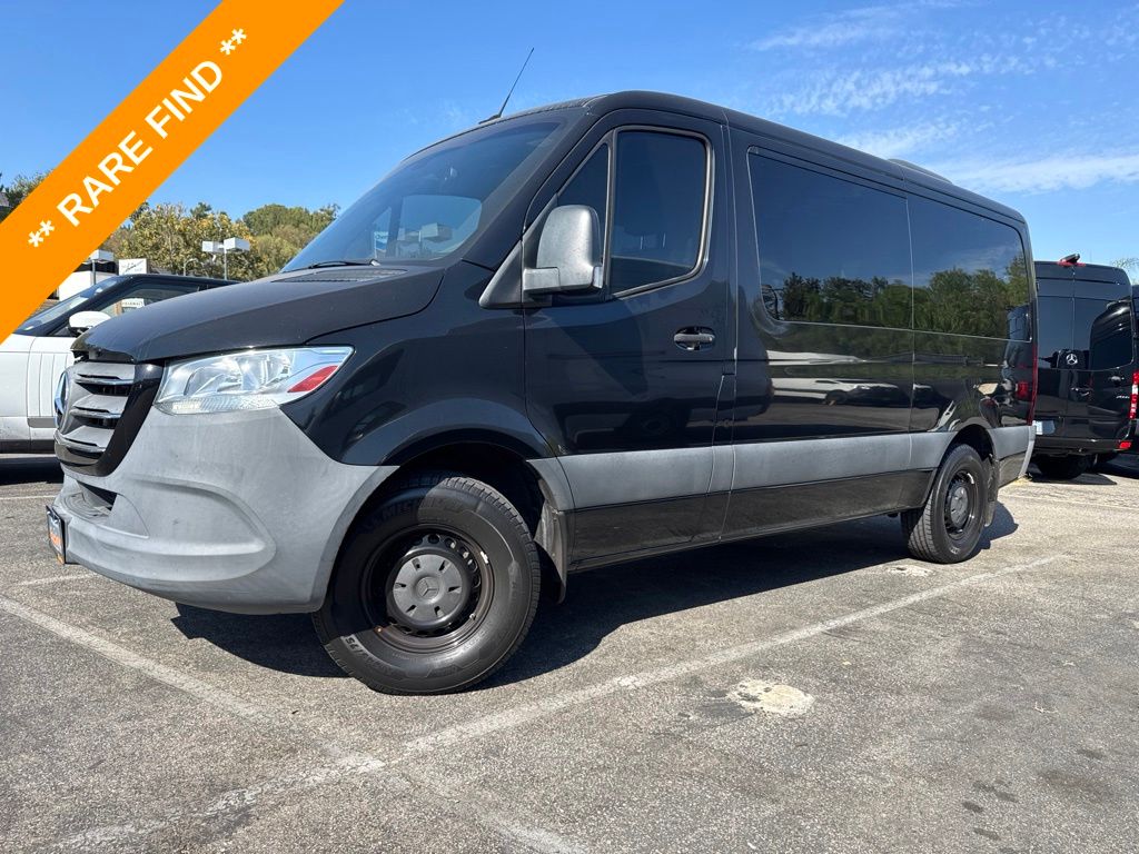 Obsidian Black Metallic 2021 Mercedes-Benz Sprinter Van 4X2 9-Speed Automatic