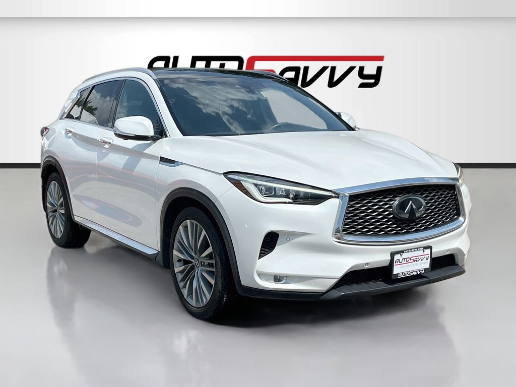 2023 INFINITI QX50 Autograph White at Emmons Autoplex