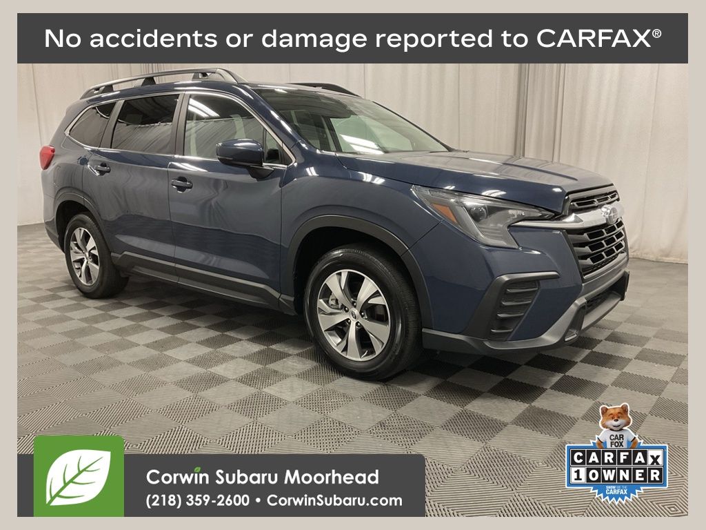 Cosmic Blue Pearl 2025 Subaru Ascent Premium 7-Passenger AWD SUV / Crossover All-Wheel Drive Continuously Variable Transmission