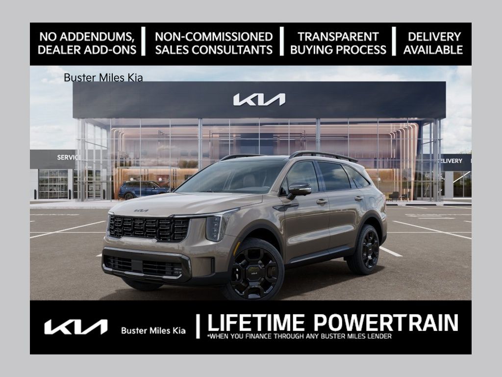 Road Rider Brown 2026 Kia Sorento SUV / Crossover All-Wheel Drive 8-Speed Dual Clutch