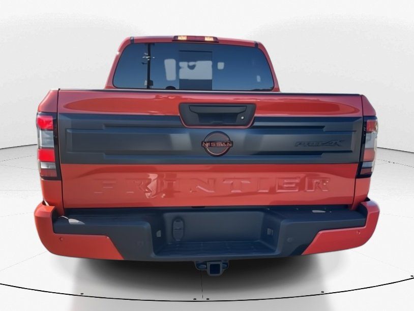 2025 Afterburn Orange Nissan Frontier PRO-4X 4X4 Truck