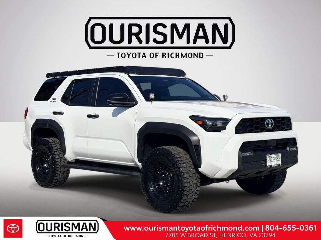 Ice Cap 2025 Toyota 4Runner SUV / Crossover Four-Wheel Drive 8-Speed Automatic
