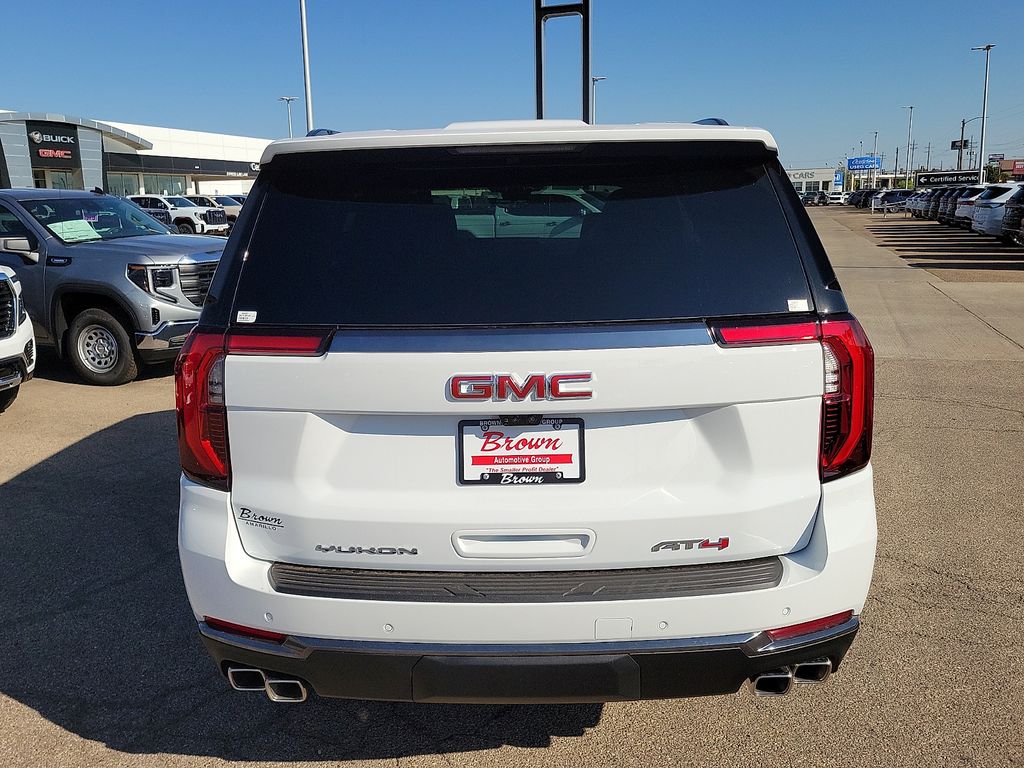 2026 GMC Yukon AT4 White at Brown Buick GMC